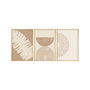 Wallity Huhu259 Cuadros Decorativos Multicolor 50 x 35 cm (3 Piezas)